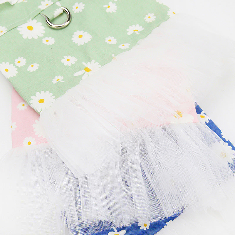 Small Dog Bichon Cute Princess Dress