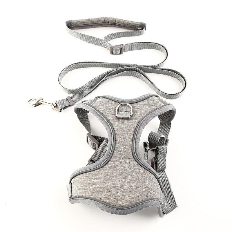 Vibrant Vest-Style Pet Leash For Cats And Dogs