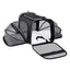 Pet Travel Haven: Expandable And Reflective Cat Carrier For Safe And Comfortable Journeys
