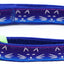 Glowing Cat Faces Breakaway Cat Collar