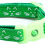 Glowing Cat Faces Breakaway Cat Collar