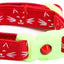 Glowing Cat Faces Breakaway Cat Collar