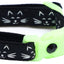 Glowing Cat Faces Breakaway Cat Collar
