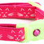 Glowing Cat Faces Breakaway Cat Collar