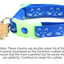 Glowing Cat Faces Breakaway Cat Collar