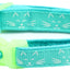 Glowing Cat Faces Breakaway Cat Collar