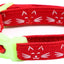 Glowing Cat Faces Breakaway Cat Collar