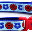 Fire and Police Badges Cat Collar