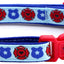 Fire and Police Badges Cat Collar