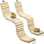 Colorful Wooden Hamster Climbing Ladder Toy