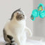 New Windmill Cat Toys Cute Rotating Interactive Cat Toy - Indoor Windmill Cat Toy With Suction Cup Catnip & Jagged Teeth Middle Ball, Smart Kitten Rotating Spinner Exercise Toy, Toothbrush & Massager