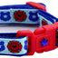 Fire and Police Badges Cat Collar
