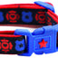 Fire and Police Badges Cat Collar