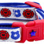 Fire and Police Badges Cat Collar