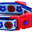 Fire and Police Badges Cat Collar